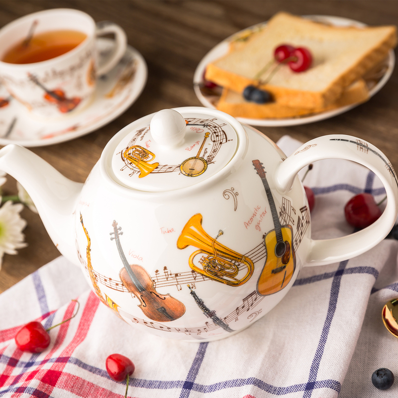 乐器系列茶壶