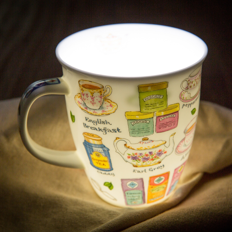 英国丹侬Dunoon骨瓷杯马克杯茶TEA