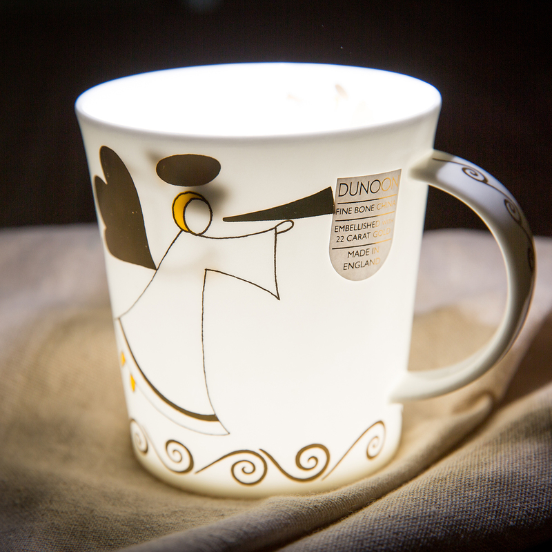 圣诞天使骨瓷杯