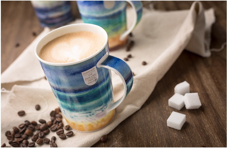 丹侬海洋边界骨瓷杯