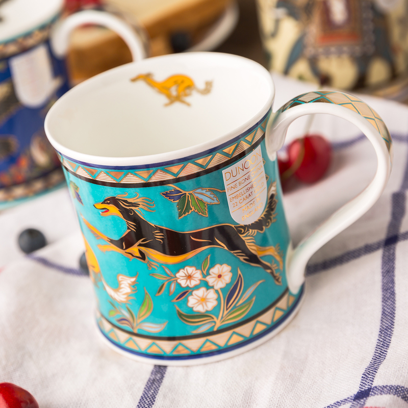 阿拉伯天狗骨瓷杯