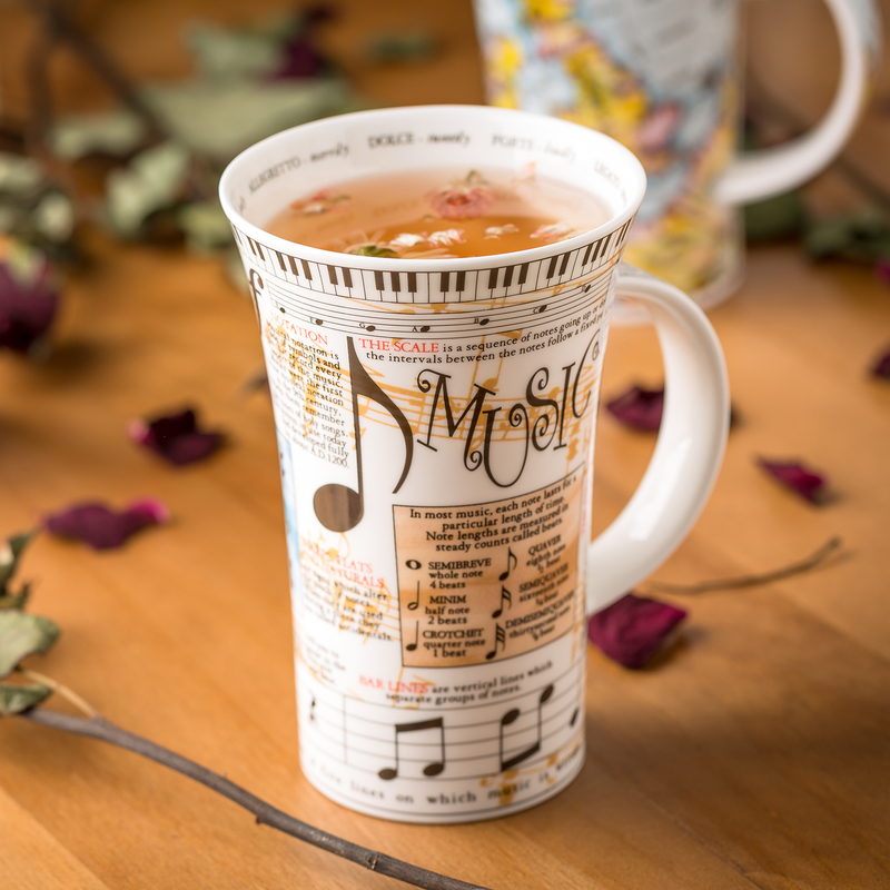 音乐悠扬骨瓷杯