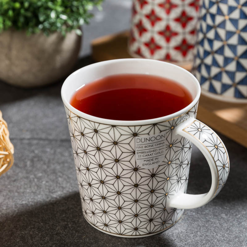 DUNOON 丹侬DUNOON骨瓷马克杯撒马尔罕系列几何艺术