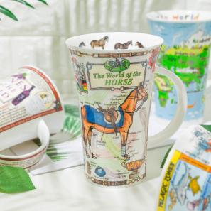 DUNOON 英国丹侬DUNOON骨瓷杯马克杯骏马世界