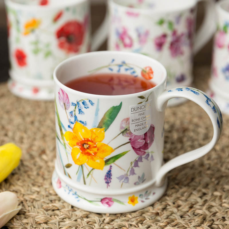 DUNOON 丹侬DUNOON骨瓷马克杯花园系列水仙花