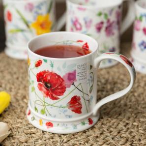 DUNOON 丹侬DUNOON骨瓷马克杯花园系列罂粟花