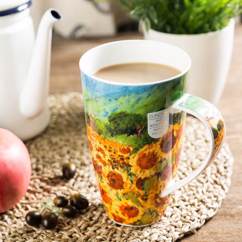 DUNOON 丹侬DUNOON骨瓷马克杯乡村风景系列向日葵