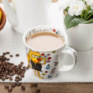 DUNOON 英国丹侬DUNOON骨瓷马克杯水杯猫咪系列