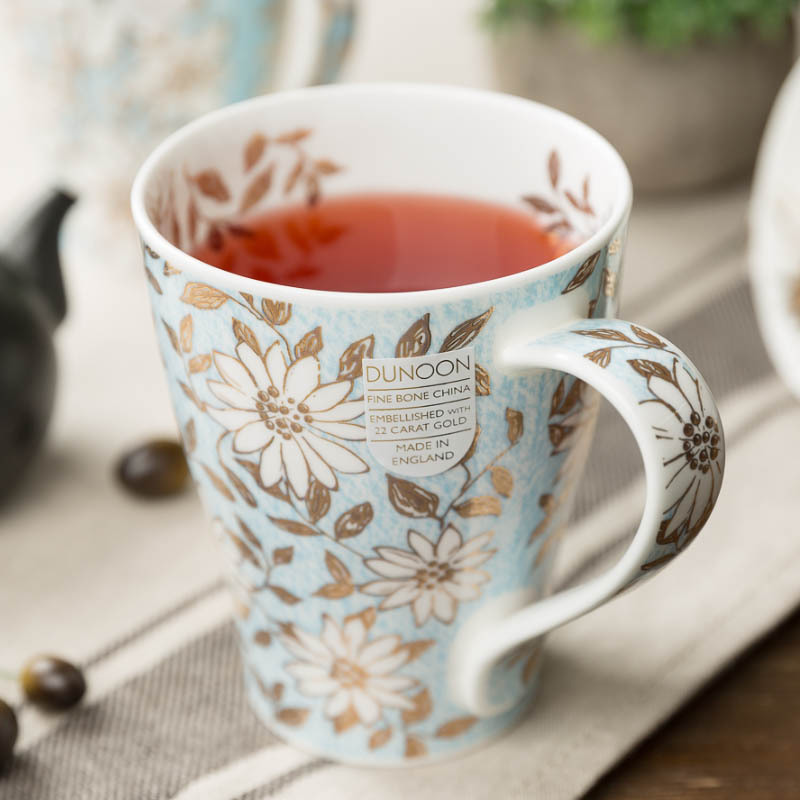 DUNOON 英国丹侬DUNOON骨瓷杯马克杯小花