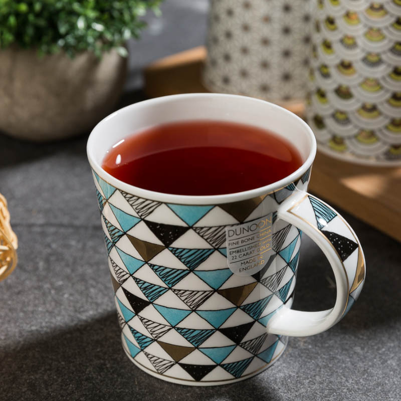DUNOON 丹侬DUNOON骨瓷马克杯撒马尔罕系列彩色