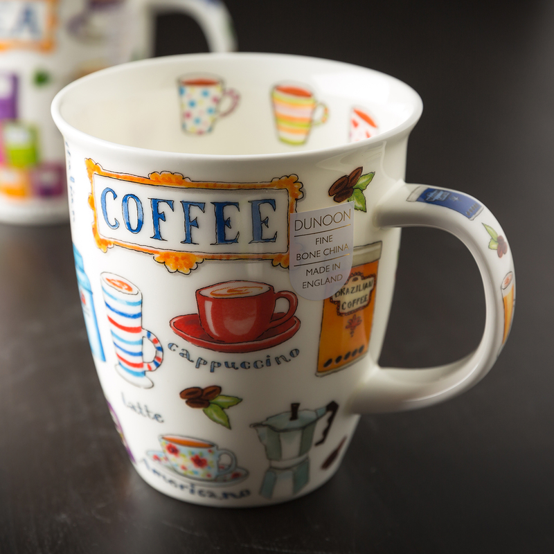 DUNOON 英国丹侬Dunoon骨瓷杯马克杯咖啡coffee