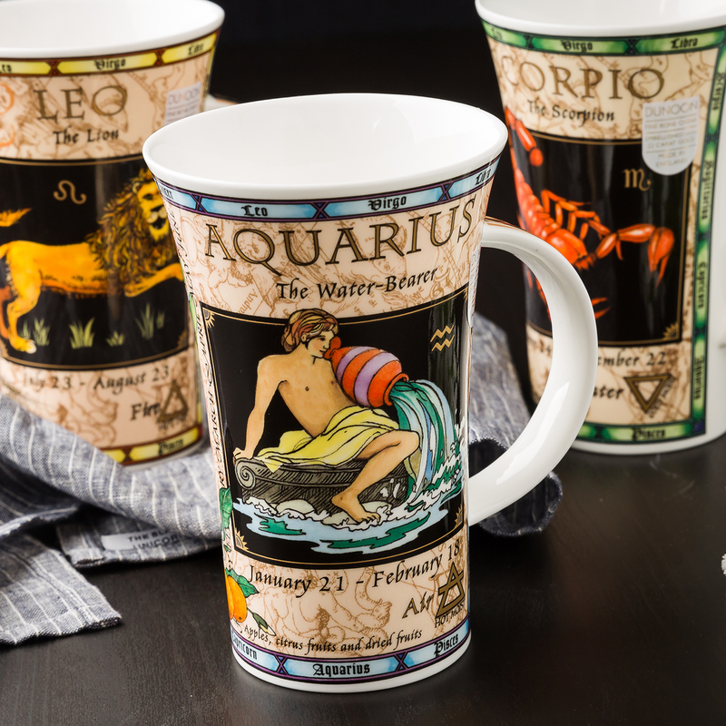 DUNOON 英国DUNOON丹侬骨瓷马克杯水瓶座