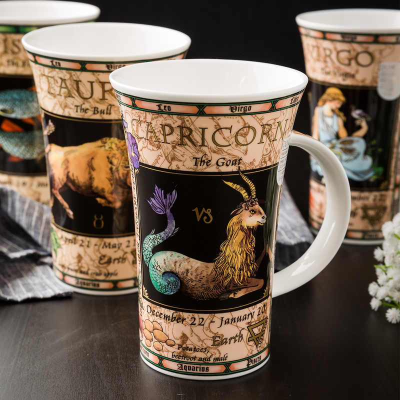 DUNOON 英国DUNOON丹侬骨瓷马克杯摩羯座