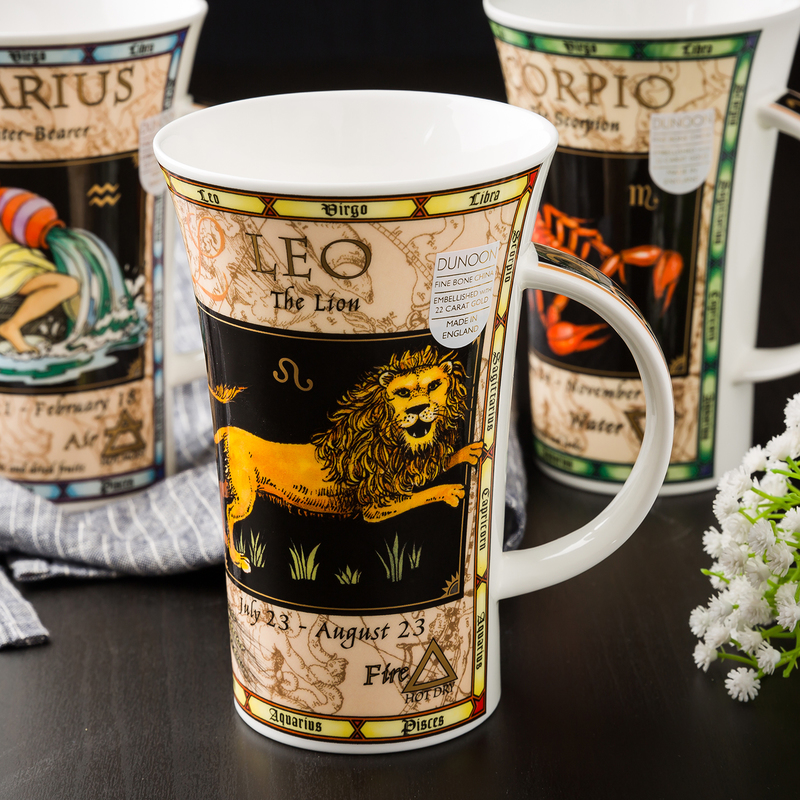 DUNOON 英国DUNOON丹侬骨瓷马克杯狮子座
