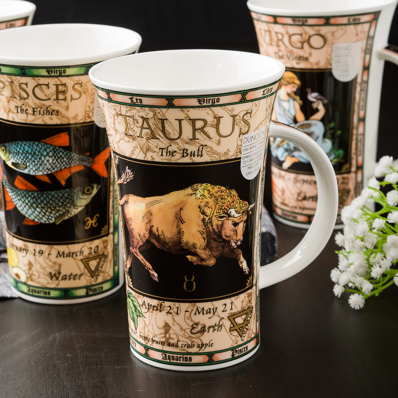 DUNOON 英国DUNOON丹侬骨瓷马克杯金牛座