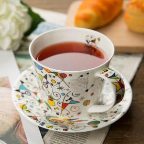 DUNOON 英国丹侬DUNOON骨瓷茶杯咖啡杯时尚小猫