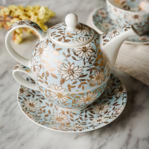 DUNOON 英国丹侬Dunoon骨瓷茶壶水壶茶具套装