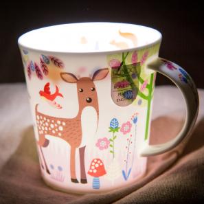 DUNOON 英国丹侬dunoon骨瓷杯马克杯快乐小鹿