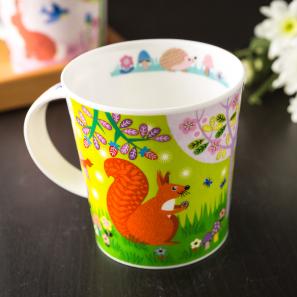 DUNOON 英国丹侬dunoon骨瓷杯马克杯小狐狸