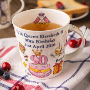 DUNOON 英国DUNOON丹侬骨瓷杯马克杯皇冠