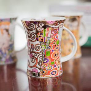 DUNOON 英国DUNOON丹侬骨瓷马克杯世界名画拥抱