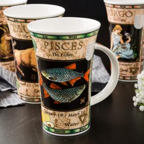 DUNOON 英国DUNOON丹侬骨瓷马克杯双鱼座