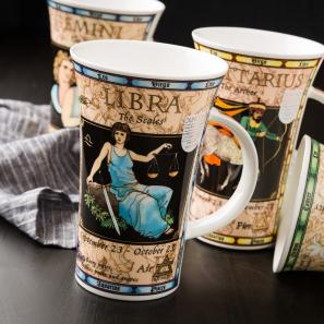 DUNOON 英国DUNOON丹侬骨瓷马克杯天枰座