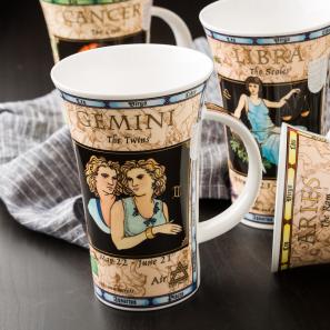 DUNOON 英国DUNOON丹侬骨瓷马克杯双子座