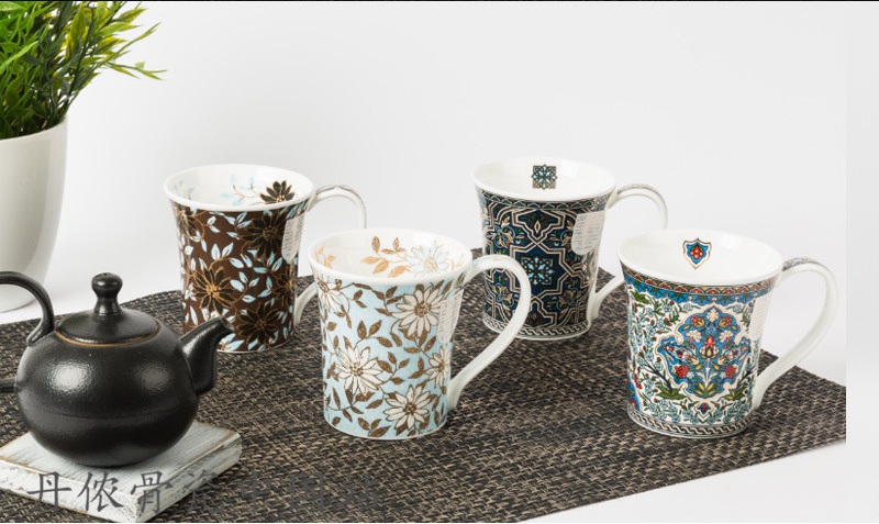 小花系列骨瓷杯