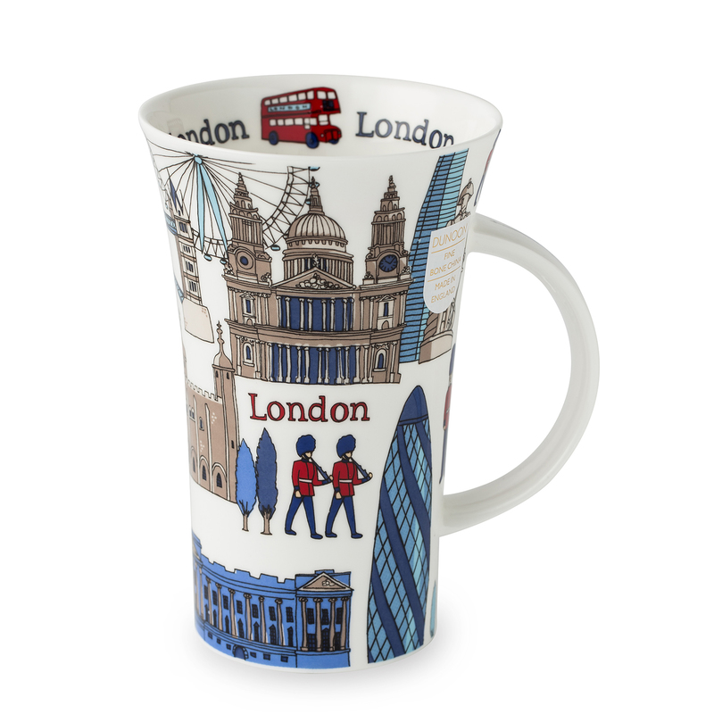 DUNOON 英国丹侬Dunoon骨瓷杯马克杯异国风光之建筑