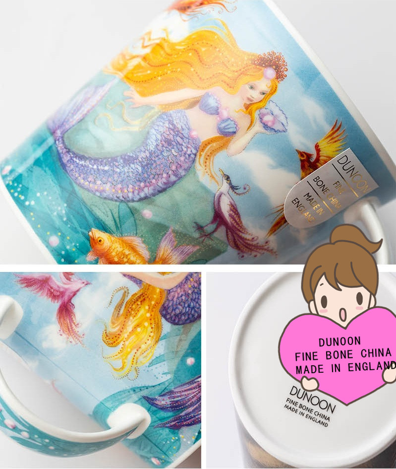 美人鱼马克杯细节