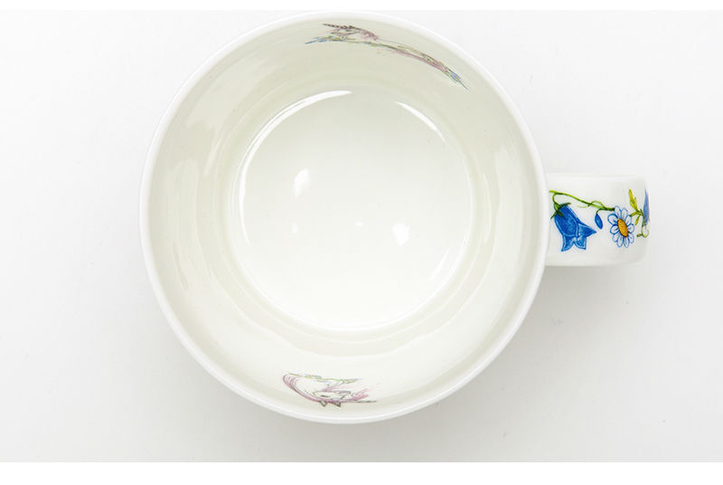 英国丹侬Dunoon骨瓷水杯马克杯茶杯独角兽马克杯杯口