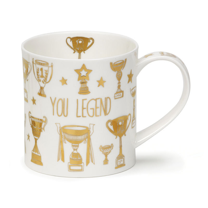 DUNOON 英国丹侬Dunoon骨瓷茶杯马克杯荣誉殿堂一代传奇